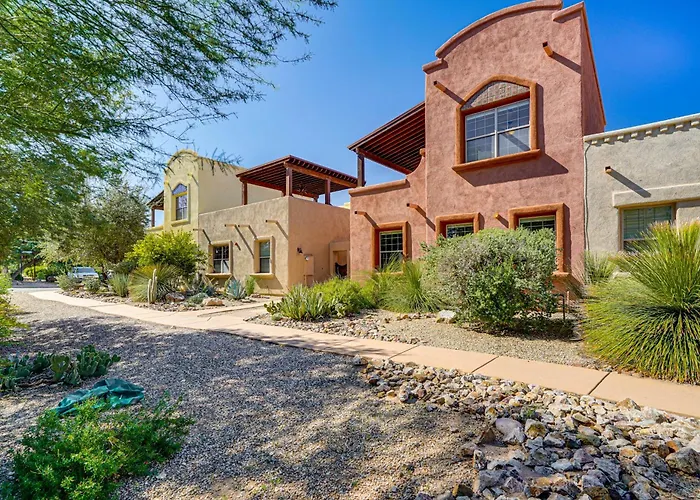 Sunny Adobe Retreat W/ Hot Tub & Mtn Views! *